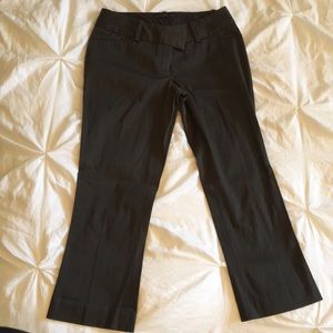 Drew crop dress pants the limited size 0 charcoal